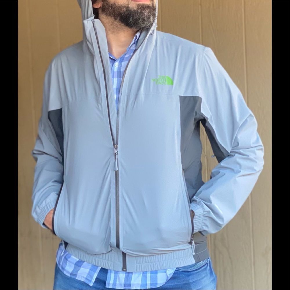 The North Face Men’s Dry Vent Jacket🧥 Gray Sz M